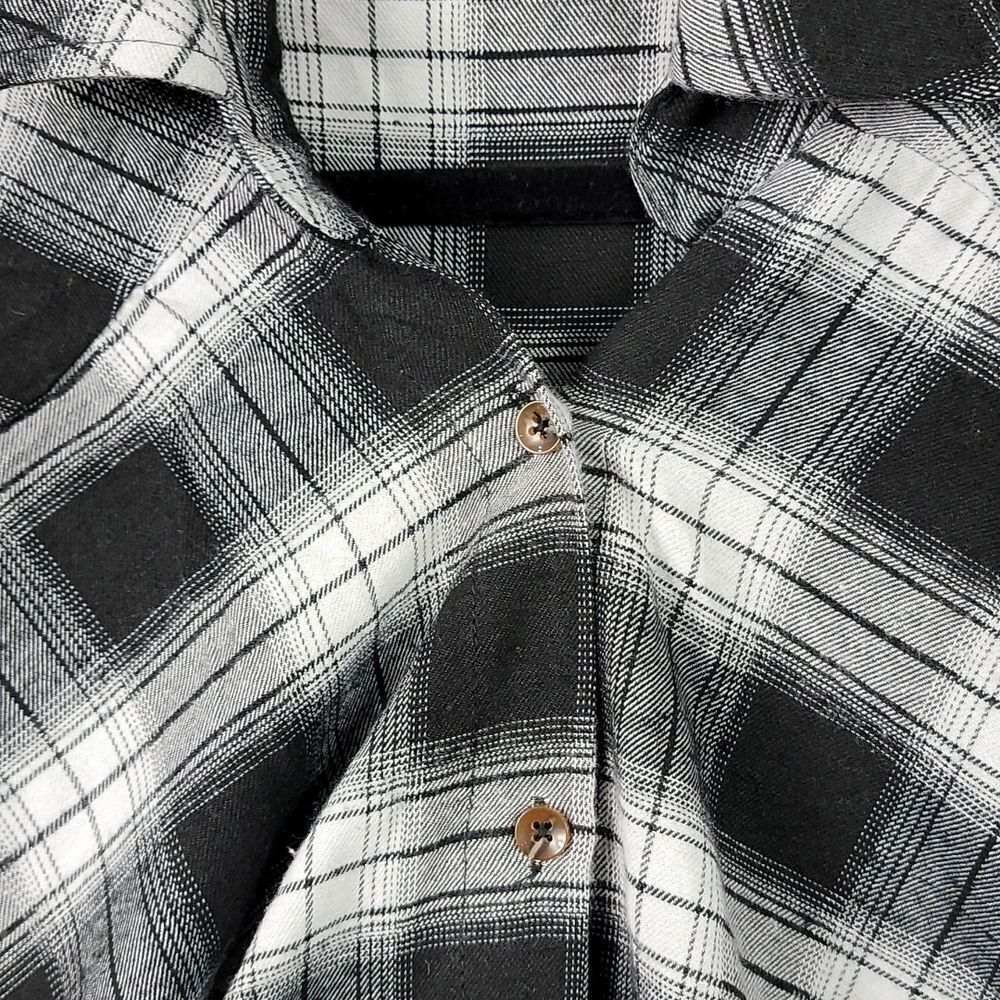 🖤5/$20🖤  SHEIN.. oversized plaid flannel top.. - Picture 5 of 12